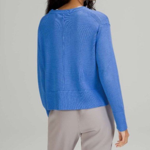 Lululemon Cashlu Boxy Crewneck Sweater M\L - Picture 3 of 6